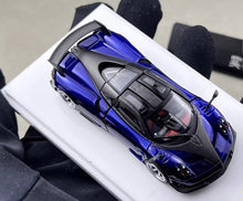 Load image into Gallery viewer, DK 1:64 Blue Huayra BC Sports Open Model Diecast Metal Car New Collection
