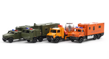 Load image into Gallery viewer, XCARTOYS 1:64 Ground Rescue Convoy Set Model Toy Metal 4 Cars
