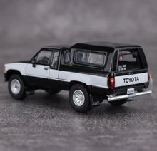 Load image into Gallery viewer, GCD 1:64 1985 Black Hilux Xtra Cab Pickup Truck Model Diecast Metal Car New Collection
