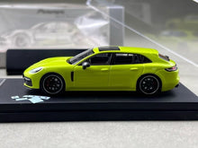 Load image into Gallery viewer, RM 1:64 Yellow Panamera Turismo Sports Model Diecast Metal Car New Collection
