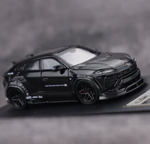 Load image into Gallery viewer, Flame 1:64 Black Carbon URUS Widebody SUV Sports Model Diecast Metal Car New Collection
