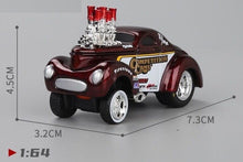 Load image into Gallery viewer, Maisto 1:64 1941 Willys Coupe Racing Sports Model Toy Diecast Metal Car BN
