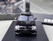 Load image into Gallery viewer, DCM 1:64 Black C63S AMG S205 Wagon Touring Sports Model Diecast Metal Car New Collection
