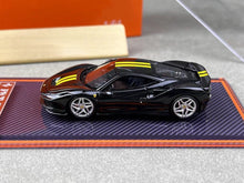 Load image into Gallery viewer, U2 1:64 Black F8 Tributo Super Racing Sports Model Diecast Resin Car Box New
