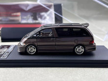 Load image into Gallery viewer, Mortal 1:64 Brown JDM Previa Mini Van MPV Sports Model Diecast Metal Car New Collection
