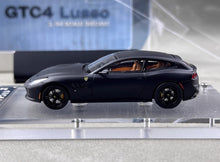 Load image into Gallery viewer, PK 1:64 Matte Black GTC4 Lusso Coupe Racing Sports Model Diecast Metal Car New Collection
