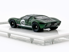 Load image into Gallery viewer, MY64 1:64 Green #43 GT40 MK1 Racing Sports Model Diecast Resin Car New Collection
