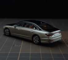 Load image into Gallery viewer, Masdi 1:64 Black Gold A8L Horch Luxury Sedan Sport Model Diecast Metal Car New Collection
