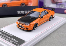 Load image into Gallery viewer, FH 1:64 Orange Skyline GTR R32 Top Secret Sports Model Diecast Metal Car New Collection
