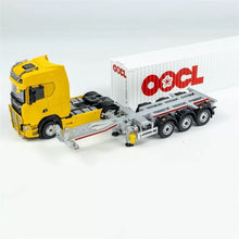 Load image into Gallery viewer, UM 1:64 Yellow Scania730S Container Delivery Truck Model Diecast Metal Car BN
