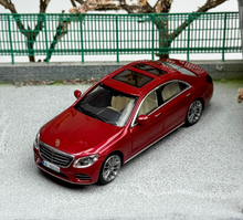 Load image into Gallery viewer, Master 1:64 Red S450 W222 Sedan Sports Model Diecast Metal Car New Collection
