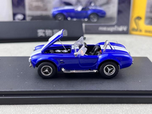 Load image into Gallery viewer, FW 1:64 Blue Shelby 427 COBRA Convertible Sports Model Diecast Metal Car New Collection
