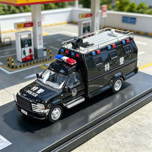 Load image into Gallery viewer, MZS 1:64 Black SWAT F550 ‌Duty Troop Carrier APC Model Diecast Metal Car New Collection
