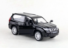 Load image into Gallery viewer, CCA 1:42 Black TOYOTA Land Cruiser Prado SUV Sports Model Toy Diecast Metal Car BN
