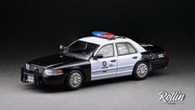 Load image into Gallery viewer, Rollin 1:64 CV CROWN VICTORIA LAPD Police CA Sedan Model Diecast Metal Car New Collection
