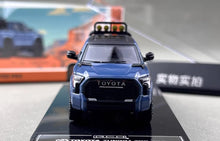 Load image into Gallery viewer, GCD 1:64 Blue Tundra Pickup Truck MK3 XK70 TRD Pro Model Diecast Metal Car New Collection
