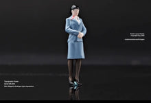 Load image into Gallery viewer, 1:64 Painted Figure Mini Model Miniature Resin Diorama Toy Flight Attendant Lady New Collection
