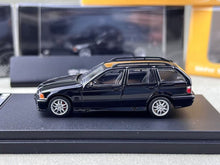Load image into Gallery viewer, Mortal 1:64 Black M3 E36 Touring Wagon Sports Model Diecast Metal Car New Collection
