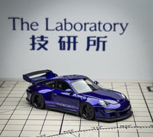 Load image into Gallery viewer, 1:64 Laboratory Purple 997 Widebody Sports Model Diecast Resin Car New Collection
