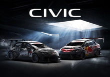 Load image into Gallery viewer, TM 1:64 JDM Civic Type R FD2 RedBull Figure Sports Model Diecast Metal Car New Collection
