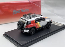 Load image into Gallery viewer, SH 1:64 Silver FJ Cruiser Off Road SUV Sports Model Diecast Metal Car New Collection
