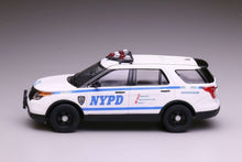 Load image into Gallery viewer, 1:64 596 White Explorer State Police SUV Sports Model Diecast Metal Car New Collection
