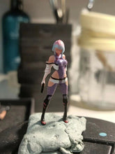 Load image into Gallery viewer, 1:64 Painted Figure Model Miniature Resin Diorama Sand Punk Girl Standing Cool Collection
