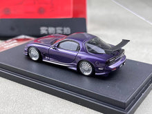 Load image into Gallery viewer, Mortal 1:64 Purple RX-7 FD Veilside Racing Sports Model Diecast Metal Car New Collection
