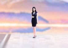 Load image into Gallery viewer, 1:64 Painted Figure Model Miniature Resin Diorama Sand Lady Office Suit Girl Toy
