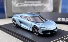 Load image into Gallery viewer, BSC 1:64 Ice Blue Gemera Coupe Sports Model Diecast Metal Car BN
