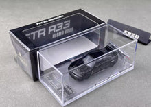 Load image into Gallery viewer, FH 1:64 Black Carbon Skyline GTR R33 Nismo 400R Model Diecast Metal Car New Collection
