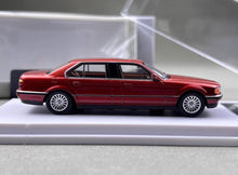 Load image into Gallery viewer, DCM 1:64 Red 1998-01 E38 L7 728il Luxury Sedan Model Diecast Metal Car New Collection
