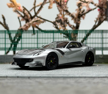 Load image into Gallery viewer, LT 1:64 Silver F12 TDF V12 Super Racing Sports Model Diecast Metal Car New Collection
