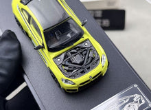 Load image into Gallery viewer, FX 1:64 Yellow M2 G87 Attack Coupe Sports Model Diecast Metal Car New Collection
