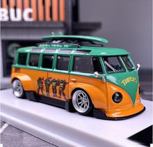 Load image into Gallery viewer, LMLF 1:64 VW T1 RWB Van Bus Camper Kombi Turtles Model Diecast Metal Car New Collect
