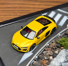 Load image into Gallery viewer, Masdi 1:64 Yellow 2022 R8 V10 Coupe Sports Model Diecast Metal Car New Collection
