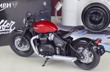 Load image into Gallery viewer, WELLY 1:12 2021 Bonneville Bobber Heavy Sports Model Diecast Metal Motorcycle
