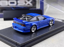 Load image into Gallery viewer, MT 1:64 Blue Silvia S13 180SX Type X Sports Model Diecast Metal Car New Collection
