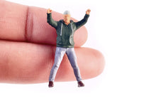 Load image into Gallery viewer, 1:64 Painted Figure Mini Model Miniature Resin Diorama Police Catch Criminal Toy New
