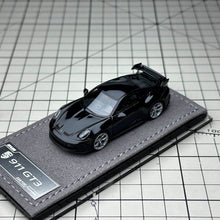 Load image into Gallery viewer, ZJWJ 1:64 Black 911 GT3 Sports Model Diecast Resin Car New Collection
