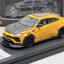 Load image into Gallery viewer, Flame 1:64 Yellow URUS LB Widebody Sports Model Diecast Metal Car New Collection
