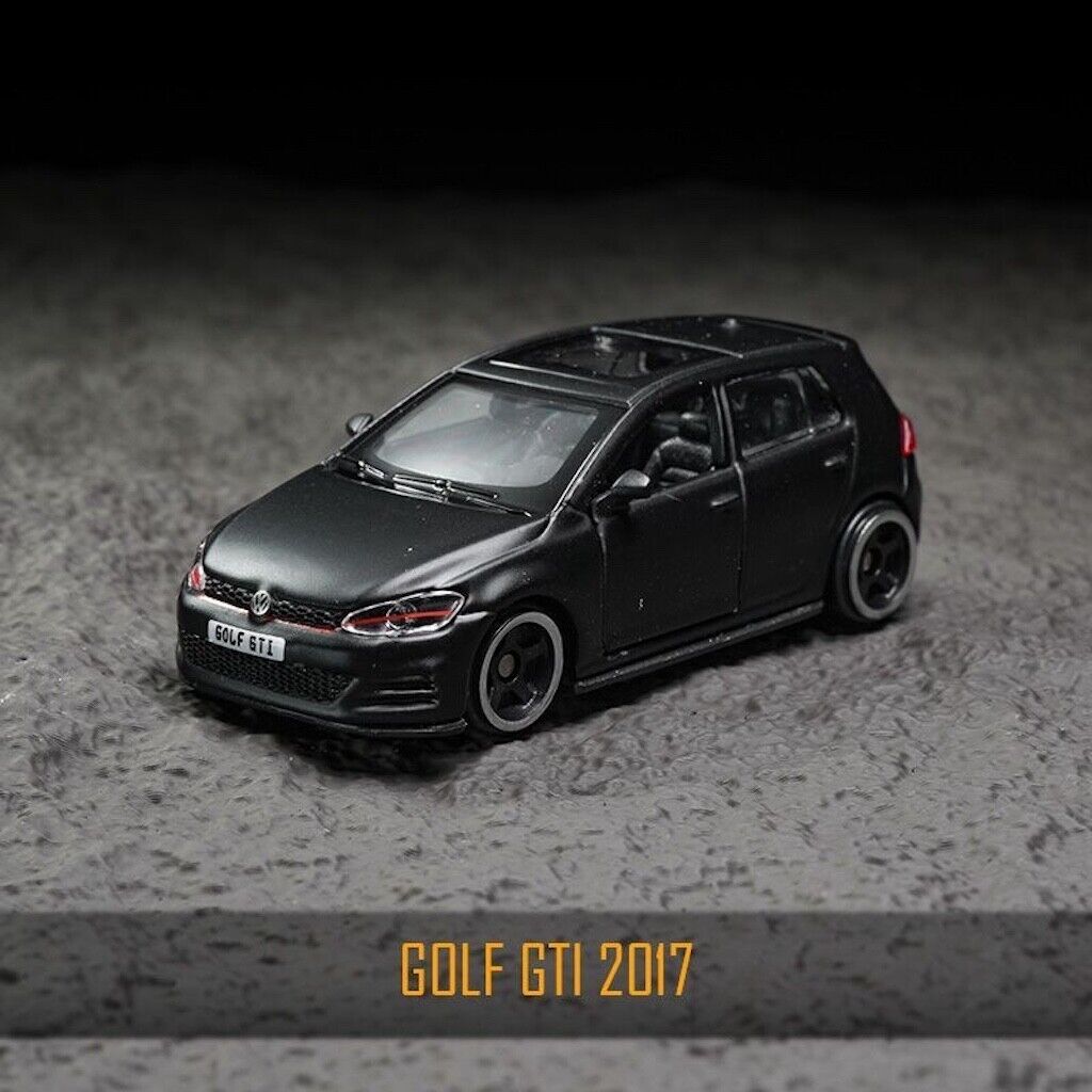 Bburago 1:64 Black 2017 Golf GTI Hatchback Sports Model Diecast Metal Car New Collection