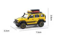 Load image into Gallery viewer, XCARTOYS 1:64 Yellow Tank 300 SUV Off Road Vehicle Ranger Model Toy Metal Car
