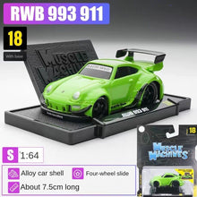 Load image into Gallery viewer, Maisto 1:64 Green Muscle RWB 993 911 Sports Model Diecast Metal Car New
