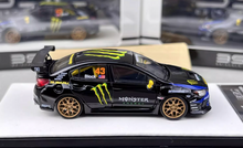 Load image into Gallery viewer, BSC 1:64 Impreza STI WRC06 Ken Block Sports Figure Model Diecast Metal Car New
