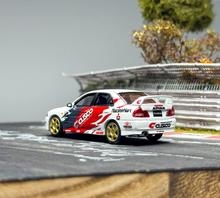 Load image into Gallery viewer, MH 1:64 White Gold Rims Lancer EVO IV 4 GSR Sports Model Diecast Metal Car New Collection
