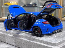 Load image into Gallery viewer, MH 1:18 Blue Civic Type R FL5 Turbo Vtec Engine Model Diecast Metal Car New Collection
