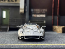 Load image into Gallery viewer, CM 1:64 Gray HEC Huayra Codalunga Racing Sports Model Diecast Metal Car New Collection
