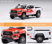 Load image into Gallery viewer, GCD 1:64 White Toyota Tacoma Pick Up Truck Model Toy Diecast Metal Car BN
