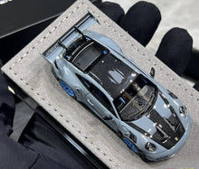 Load image into Gallery viewer, HH 1:64 Gray Blue Rims 992.1 GT3 RS Sports Model Diecast Resin Car New Collection
